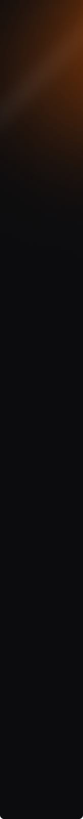 Vertical gradient background transitioning from dark brown at the top to black at the bottom.